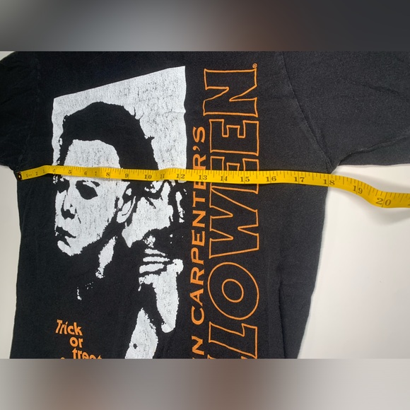 Halloween Horror Movie Shirt Michael Myers Trick or Treat or Die John Carpenter - Picture 3 of 9